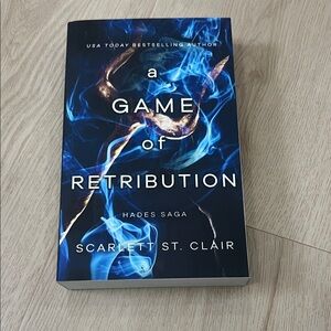A Game of Retribution - Blue Cover